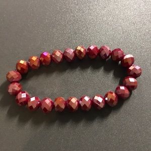 Stretchy beaded bracelet
